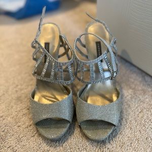 Caparros rhinestone heels